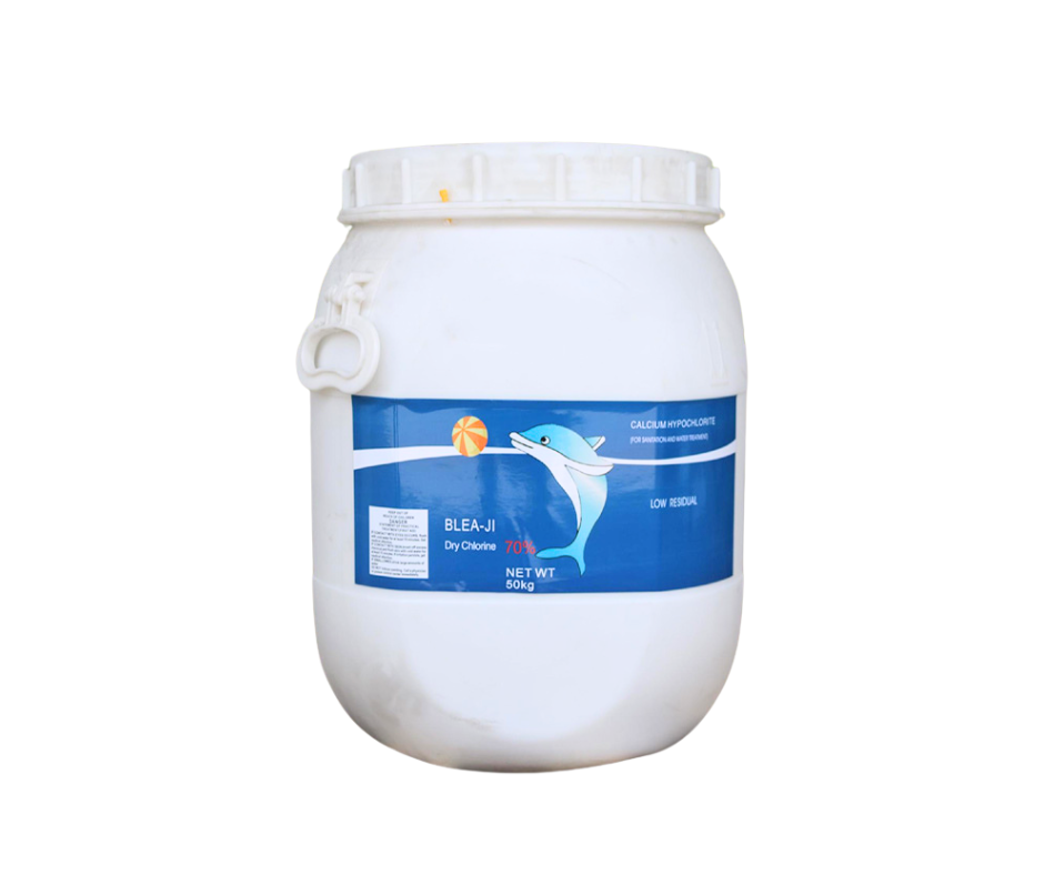 Calcium hypocholorite - Chlorine cá heo Trung Quốc - thùng 50kg - Ca(OCl)2