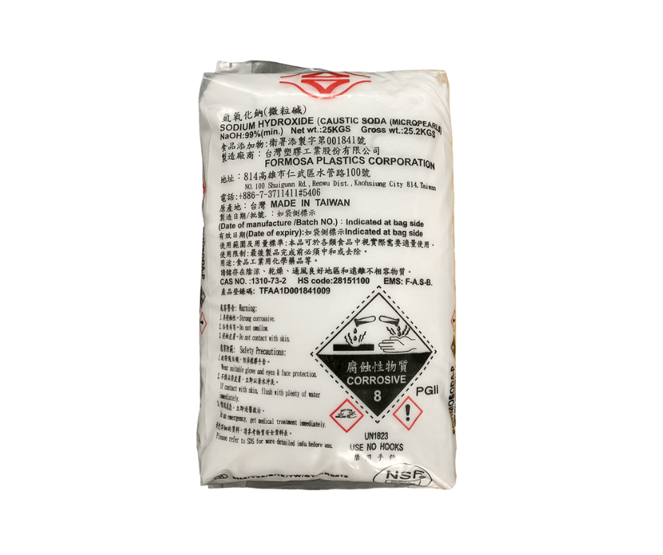 Caustic Soda Micropearls - Xút hạt Đài Loan Formosa – NaOH 99%